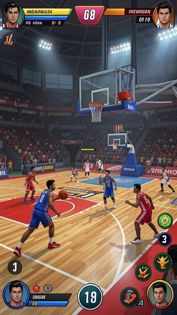 333v - Gambar menggambarkan mode multiplayer dengan pemain lain.