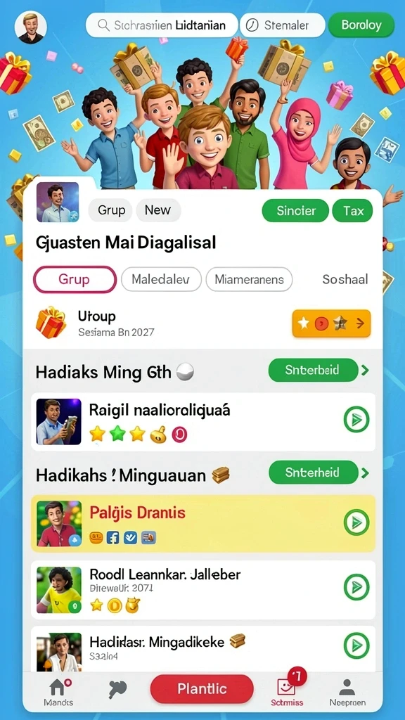 888fw - Tampilan antarmuka yang intuitif dan mudah digunakan.