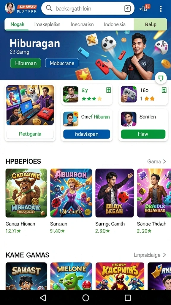 bima11 - Screenshot menampilkan tim yang sudah disusun oleh pemain.
