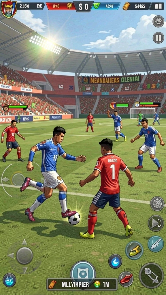 bima11 - Screenshot memperlihatkan grafik pertandingan yang memukau.