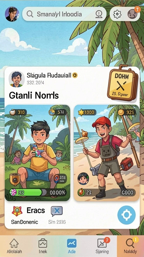 mainduit - Screenshot menunjukkan karakter dengan kemampuan khusus yang siap bertarung.