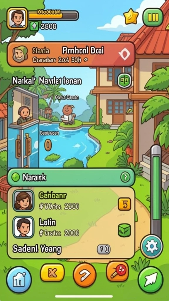 neototo - Halaman pengaturan untuk menyesuaikan pengalaman bermain.