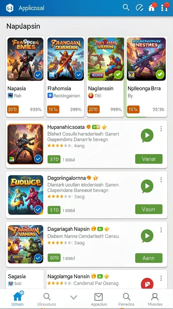 nirwana88 - Screenshot menunjukkan berbagai level yang tersedia di game.