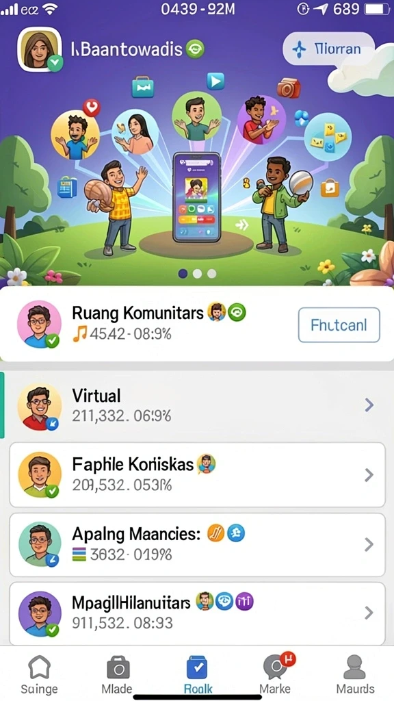 vt789 - Karakter-karakter unik yang bisa diakses dalam permainan.
